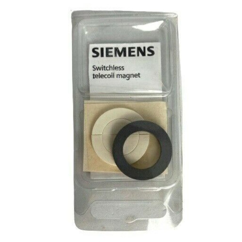 Siemens Switchless Telecoil Round Black Magnet